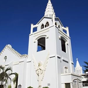 Whitewashed Catholic church