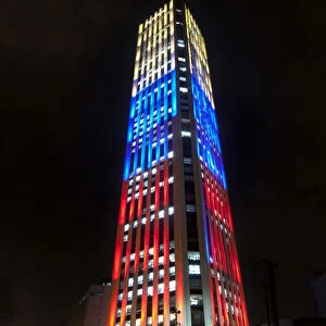 Colombia, Bogota, Torre Colpatria (Colpatria Tower), Colombias Tallest Building