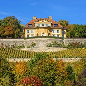 Wine-growing estate Le domaine de Vaudijon, Colombier, Neuchatel, Switzerland