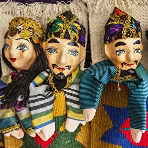 Colourful hand puppets for sale, Bukhara, Uzbekistan