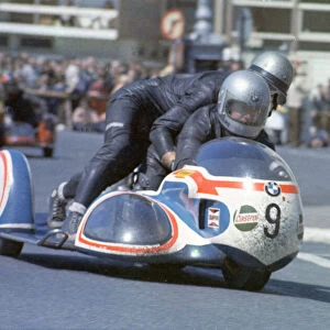 Klaus Enders & Ralf Engelhardt (BMW) 1973 500 Sidecar TT
