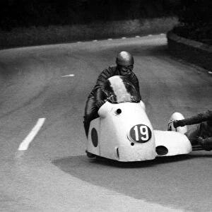 Len Taylor & John Kimberley (Norton) 1960 Sidecar TT