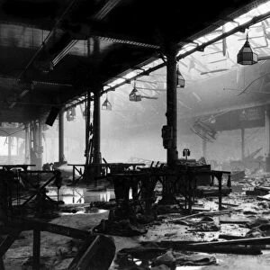 Blitz in London -- Mount Pleasant Post Office, WW2