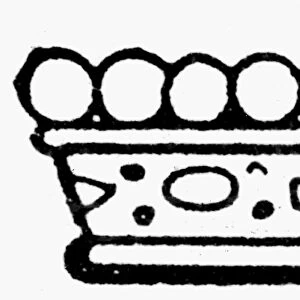 ENGLISH CROWN. Coronet of a Viscount of England
