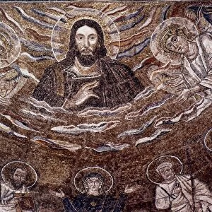 ST. JOHN LATERAN. Mosaic from the Basilica of Saint John Lateran in Rome Italy