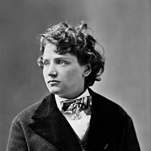 TENNESSEE CELESTE CLAFLIN (1846-1923). American social reformer. Photograph from the Brady Studio