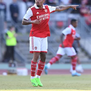 Arsenal's Gabriel Jesus in Action against 1. FC Nürnberg in Pre-Season Friendly