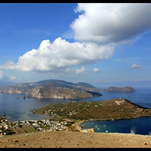 Aeolian Islands panorama