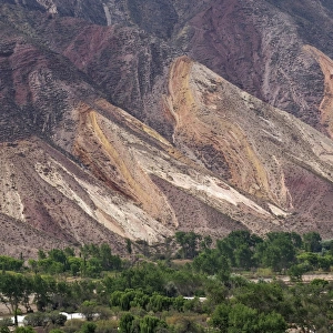 Painters Palette in Humahuaca Canyon, Northern Argentina