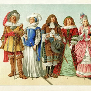 Period costume 17th - 18th century Europe