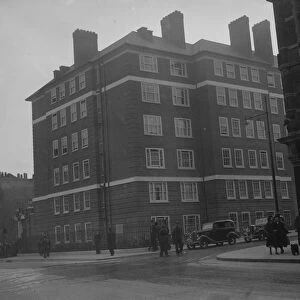 Workers flats on Liverpool Road, London. 24 October 1934
