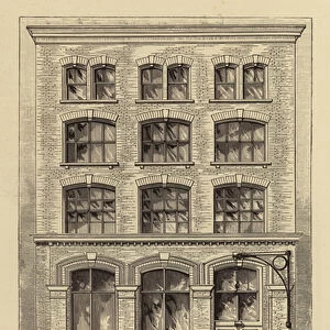 100 and 101, Shoe Lane (engraving)