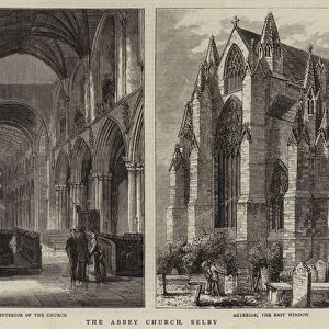 The Abbey Church, Selby (engraving)