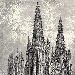 Burgos Cathedral, Burgos, Spain, from Spain: A Summary of Spanish History