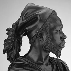 Bust of Said Abdallah of the Darfour People, 1848 (bronze)