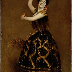 Carmencita, 1890 (oil on canvas)