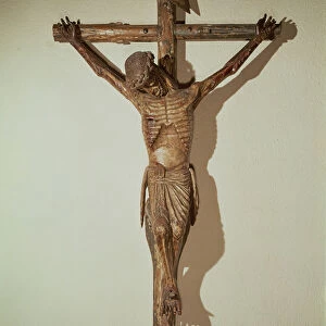Christ on the Cross, called "Le Devot Christ", 1307 (wood)