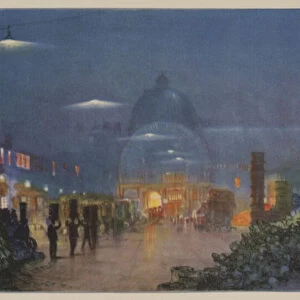 The Covent Garden of the Hesperides (colour litho)