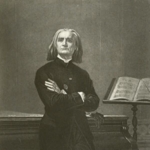 Franz Liszt (gravure)