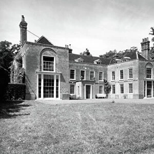 Garboldisham Old Hall, from England's Lost Houses by Giles Worsley (1961-2006) published 2002 (b/w photo)