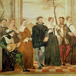 Invitation to the Dance, 1570 (fresco)