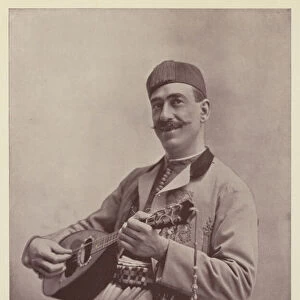 Jean Ali Yacob, Algerian Frenchman (b / w photo)