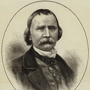 The Late Wilhelm von Kaulbach (engraving)