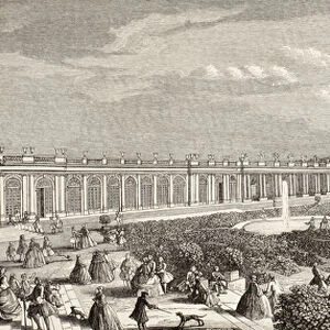Le Grand Trianon, Versailles, in the 18th century, from XVIII Siecle Institutions