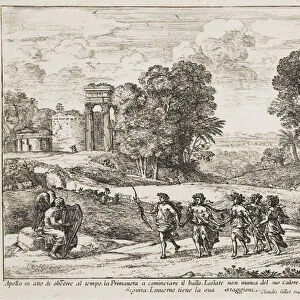 Le Temps, Apollon et les Saisons, 1662