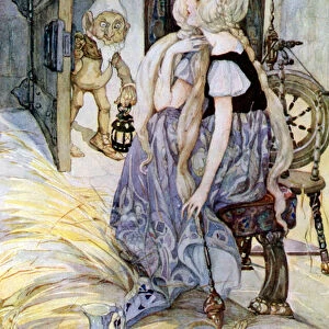 The Millers Daughter (colour litho)