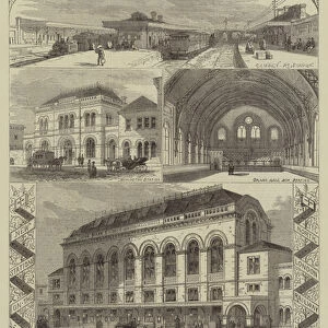 New Stations on the North London Railway (engraving)