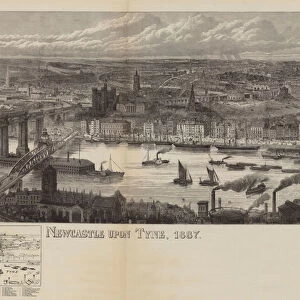 Newcastle upon Tyne, 1887 (engraving)
