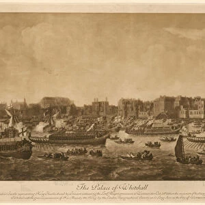 The Palace of Whitehall, 1683 (engraving)