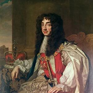 Portrait of Charles II (oil on canvas)