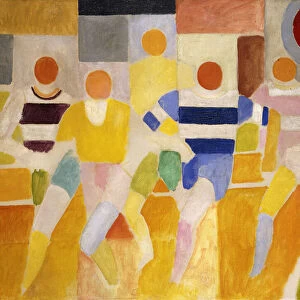 The Runners, 1926 (oil on canvas)