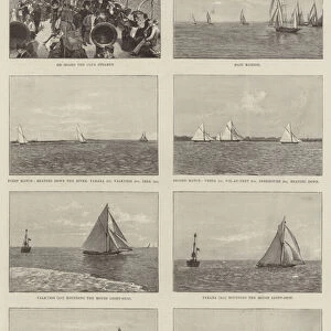 Sailing Matches of the Royal Thames Yacht Club, 24 May (engraving)