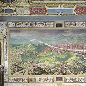 The Siege of Florence in 1530, 1563-65 (fresco)