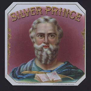 Silver Prince, cigar label (chromolitho)