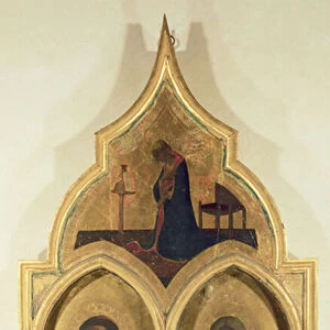 SS. Francis and Onuphrius, side panel from The Madonna and Child with the Holy Trinity