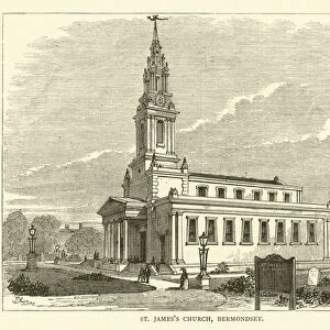 St Jamess Church, Bermondsey (engraving)