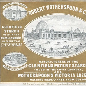 Trade card, Robert Wotherspoon & Co (engraving)