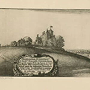 View of Greenwich etched in 1637 (engraving)