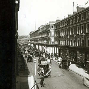 A View of Westbourne Grove, London, showing Whiteleys department store, c. 1890