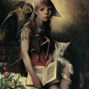 The Witchs Daughter, 1881 (oil on canvas)