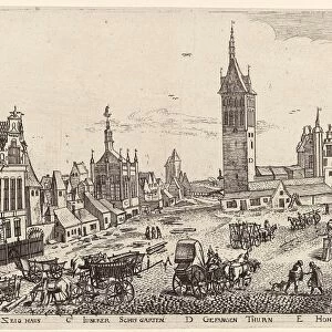 In and around the city of Danzig Series of 14 numbered prints, Aegidius Dickmann
