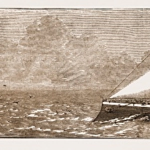 H. M. Despatch-Boat lively, Wrecked while Conveying the Crofters Commission