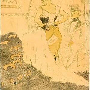 Henri de Toulouse-Lautrec (French, 1864 - 1901), Woman in Corset (Femme en corset)