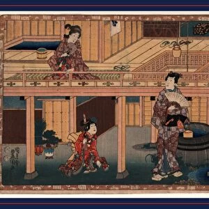 JA'shi, Number 14. Utagawa, Toyokuni, 1786-1865, artist, [1848 or 1849], 1 print