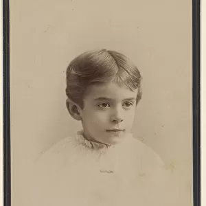 little boy vignette-style N. G Cobb British active 1860s