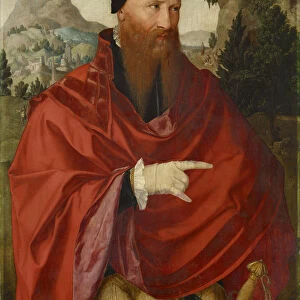 Portrait Anabaptist David Joris c. 1540 / 45 oil